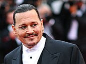 Johnny Depp na letoním festivalu v Cannes