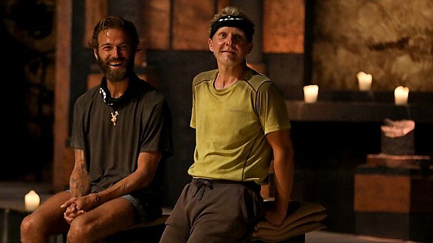 Finalisté Survivoru 2023 Tomá Weimann a Martin Konený
