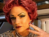 Ondej Brzobohatý jak drag queen