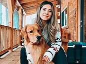 Zlatý retrívr Tucker vyd�lává miliony korun