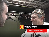 Václav Vydra s redaktorem Expresu