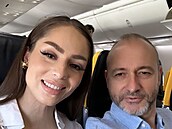 Týnu� T�e�ni�ková letí na dovolenou s partnerem