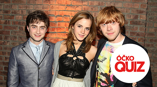 Daniel Radcliffe, Emma Watson a Rupert Grint