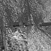 Satelitní snímek protržené přehrady.