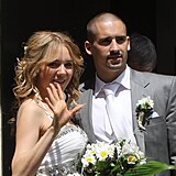 Svatba Lucie Vondrkov a Tome Plekance probhla 17. ervna 2011.