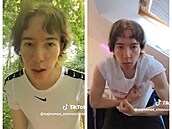 Bizarní tiktoker Sajmonos