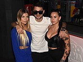 Adam Kajumi, Anna Hammanová a Pe�ulka z Only Fans na tiskové konferenci pro Red...