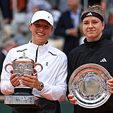 Karolna Muchov prohrla na turnaji Roland-Garros s tenisovou jednikou a...