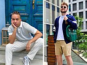 Upadající tiktoke�i Samuel Samake a Tomá� �Tomi� B�hounek