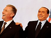 Mirek Topolánek, Silvio Berlusconi