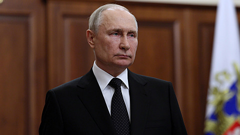 Vladimír Putin pronesl k povstání wagnerovc dramatický projev.