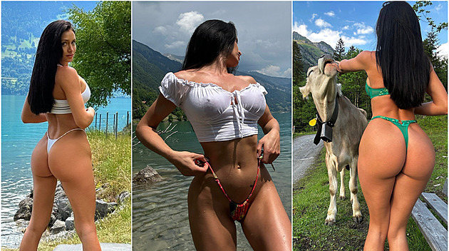 Kristýna Sixtová fotila sexy fotky ve výcarsku.