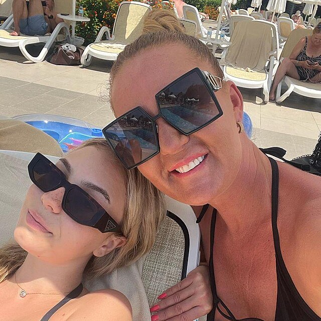 Brigita Chlopkov s dcerou Viky