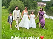 Adéla Eldbel je vdanou paní.