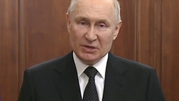 Putin oznail vzbouence za zrdce a slibuje tvrdou odplatu.