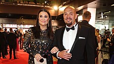 Mahulena Bo�anová s partnerem
