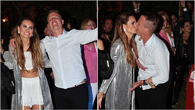 David Limberský na mejdanu ve Varech