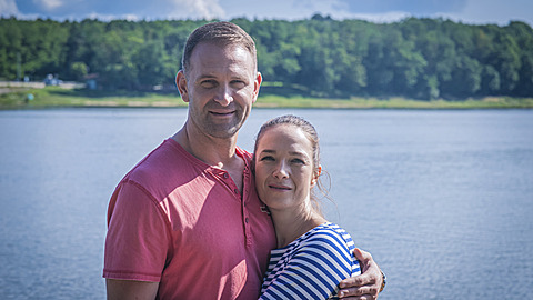 Tereza Kostková a Tomá Matalír si spolu zahráli v komedii Nikdy neíkej nikdy.