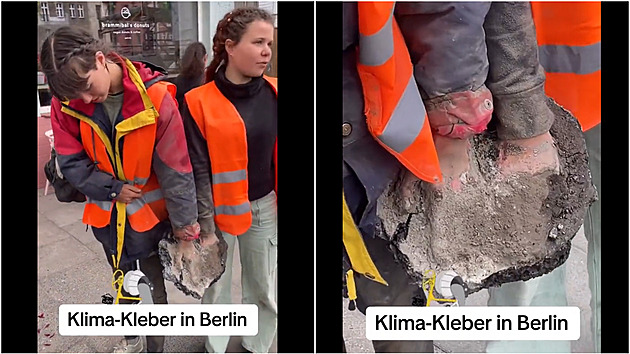 Klimatické aktivistky v Berlín