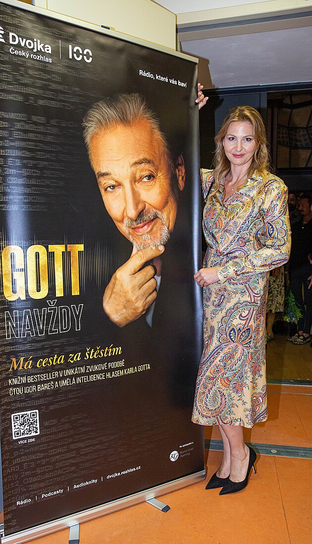 Ivana Gottov� na akci �esk�ho rozhlasu