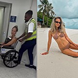 Lucie Kovandov (Holkov) skonila na invalidnm vozku.