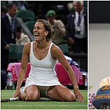 Barbora Strcov na Wimbledonu napsala pohdku se astnm koncem.