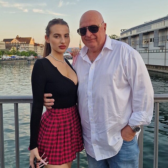 Milo� Kant se svou Annabelle