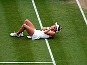 Markéta Vondrouová vyhrála Wimbledon