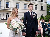 Markéta Vondrouová se loni provdala se tpána imka.