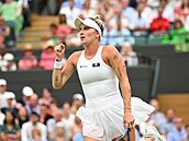 Markéta Vondrouová pedvedla na Wimbledonu senzaci.