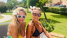 Tereza Baro�ová a Klára Ková�ová vyrazily na dovolenou. V�em spadla brada!