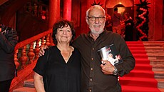 Na premié�e M��em i s mu�em nechyb�li ani Zbyn�k Merunka s man�elkou.