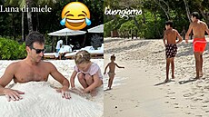 Alena �eredová si u�ívá líbánek.