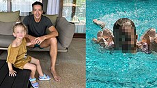 Alena �eredová si u�ívá líbánek.