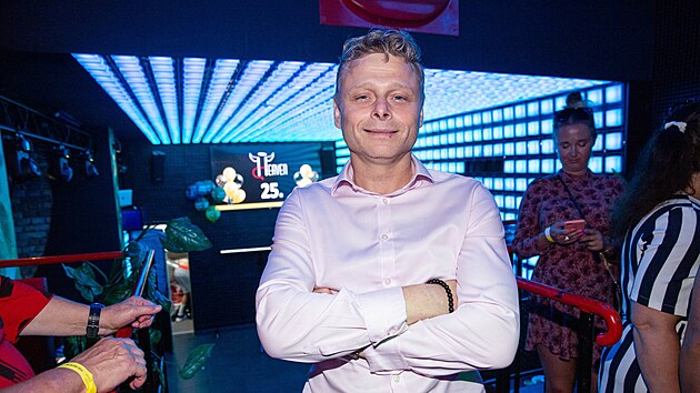 Jarek �imek alias Shimi na oslav� 25. narozenin klubu Heaven