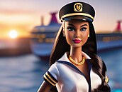 Sugar Denny jako Barbie