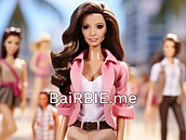 Shopaholic Adel jako panenka Barbie