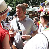 Prague Pride 2023: Nechyběl ani Vít Rakušan.