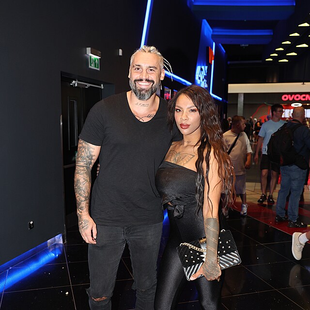 Josef K�rka s partnerkou