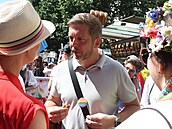 Prague Pride 2023: Nechybl ani Vít Rakuan.