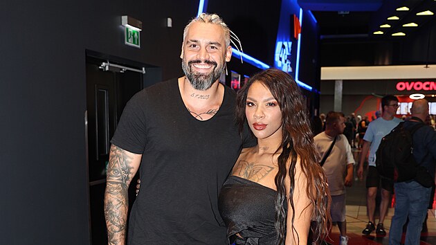 Josef K�rka s partnerkou