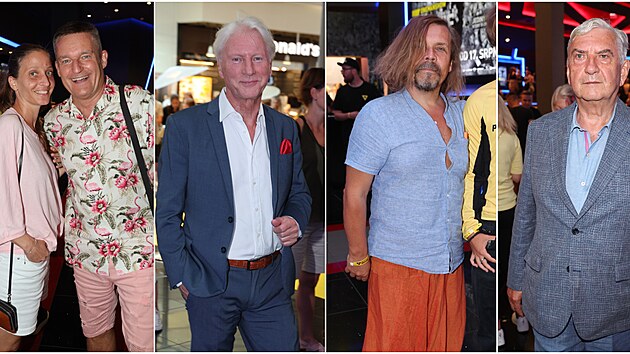 Na premiéru Kazmova filmu dorazili i slavní, do kterých byste to moná...