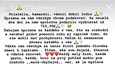 Dajana pár dní ped smrtí zachránila bezdomovce Martina. 