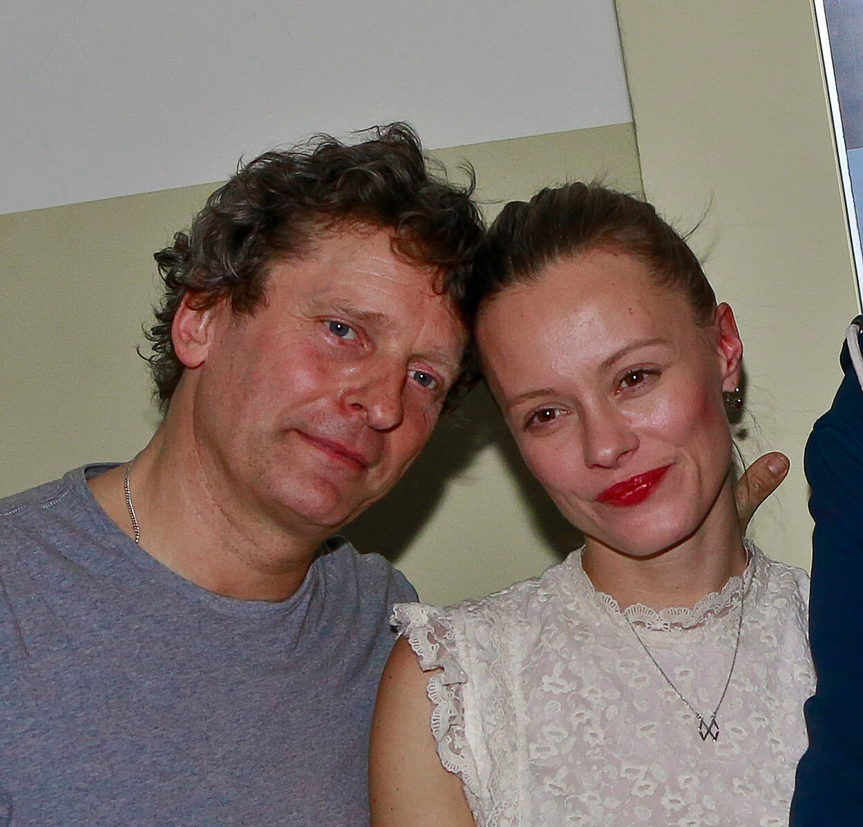 Linda Rybov� a David Pracha� v roce 2014.