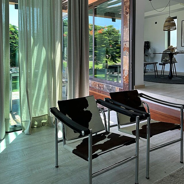 Domov Zorky Hejdov� a jej� rodiny na Kan�rech.