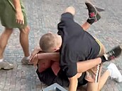 Rva�ka dvou zápasník� Red Face