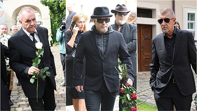 Velkolepý poh�eb Va�a Patejdla vzaly známé tvá�e útokem.