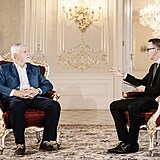 Prezident Petr Pavel v rozhovoru pro zpravodjask portl iDNES.cz