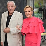 Helena Vondráčková s manželem na předávání cen Mistr zábavního umění