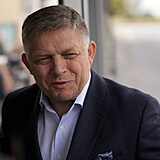 Vítěz slovenských voleb Robert Fico.
